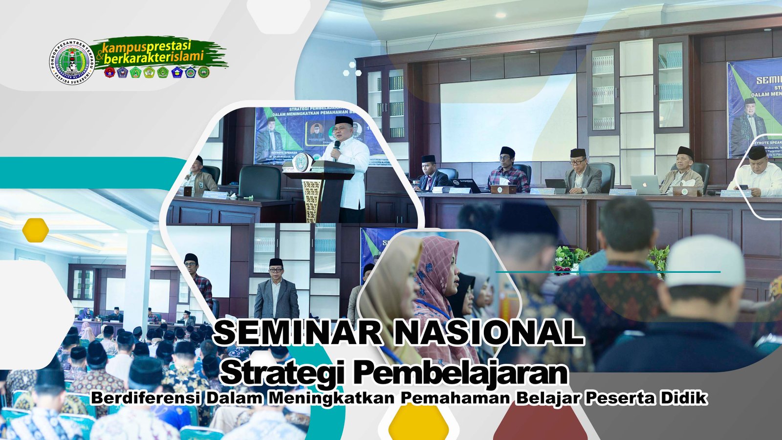 Pondok Pesantren Darussyifa Al-Fithroh Yaspida Sukabumi Gelar Seminar Nasional Strategi Pembelajaran