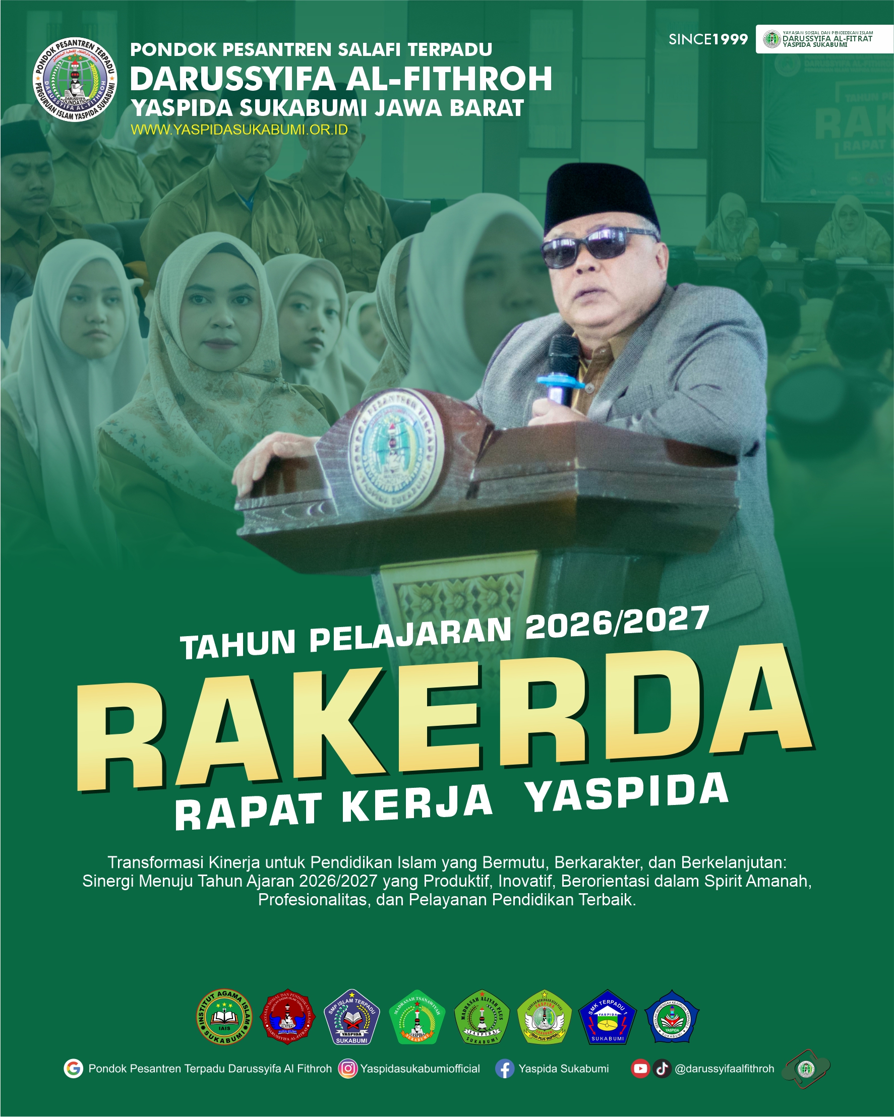 Transformasi Kinerja untuk Pendidikan Islam yang Bermutu, Berkarakter, dan Berkelanjutan: Sinergi Menuju Tahun Ajaran 2026/2027 yang Produktif, Inovatif, Berorientasi dalam Spirit Amanah, Profesionalitas, dan Pelayanan Pendidikan Terbaik